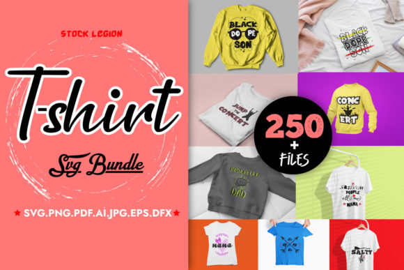 250 T-shirt Quotes Bundle