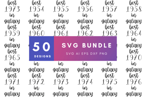 Best Year in Galaxy Graphics for Print Templates