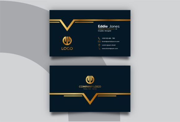 Luxury Professional Business Card Graphics