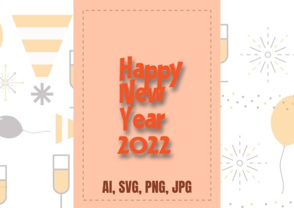 New Year Graphics 2022 for Print and Web