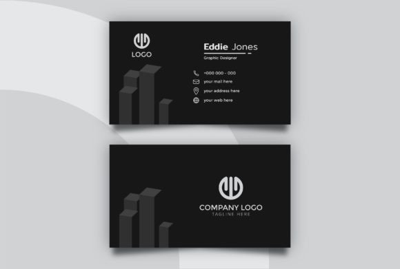 Simple Real Estate Business Card: A Graphic Design Asset for Local Branding